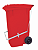 Carro Coletor 240L com Pedal - Bralimpia - CP24 - Imagem 1