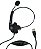 Fone/Microfone Auricular com conexão USB                                                . - Imagem 1