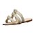 Flat Taina Off White - K. Daher - Imagem 3