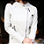 Jaqueta Couro Pelica Perfecto Off White - Karine Daher - Imagem 2