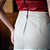 Minissaia Couro Pelica Off White - Karine Daher - Imagem 4