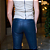 Calça Couro Pelica Skinny Zipper Azul Marinho - Karine Daher - Imagem 4