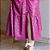 Maxi Saia Couro Pelica Detalhe a Laser Pink - Karine Daher - Imagem 6