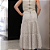 Maxi Saia Couro Pelica Detalhe a Laser Off White - Karine Daher - Imagem 5