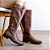 Bota Fernanda Montaria Marrom - Karine Daher - Imagem 5