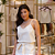 Regata Couro Pelica Perfurada Off White - Karine Daher - Imagem 1