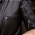 Casaqueto Couro Pelica Zipper Preto - Karine Daher - Imagem 4
