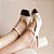 Sapato Mary Jane Off White/Preto - K Daher - Imagem 3