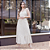 Vestido Couro Pelica Perfurado Off White - Karine Daher - Imagem 2