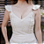 Vestido Couro Pelica Perfurado Off White - Karine Daher - Imagem 3