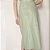 Saia Couro Pelica Midi Zipper e Bolso Frontal Verde Claro - Karine Daher - Imagem 7