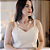 Blusa Couro Pelica Alça Regulagem Botão Off White - Karine Daher - Imagem 4