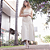 Maxi Saia Couro Pelica Detalhe Botões Off White - Karine Daher - Imagem 3