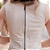 Blusa Couro Pelica Regata Zipper Off White - Karine Daher - Imagem 4