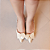 Scarpin Mia Off White - K. Daher - Imagem 5