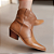 Bota Giovana Western Caramelo - Karine Daher - Imagem 3