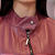 Casaqueto Couro Pelica Zipper Marsala - Karine Daher - Imagem 7