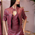 Casaqueto Couro Pelica Zipper Marsala - Karine Daher - Imagem 2