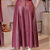 Saia Couro Pelica Midi Perfurada Marsala - Karine Daher - Imagem 6