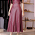 Saia Couro Pelica Midi Perfurada Marsala - Karine Daher - Imagem 7