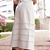 Saia Couro Pelica Midi Camadas Perfurada Off White - Karine Daher - Imagem 7