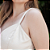 Blusa Couro Pelica Alça Fina Regulagem Off White - Karine Daher - Imagem 2