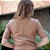 Casaqueto Couro Pelica Zipper Cappuccino - Karine Daher - Imagem 7