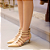 Scarpin Luisa Tiras Nude - Karine Daher - Imagem 2