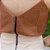 Blusa Couro Pelica Perfurada Zipper Cappuccino - Karine Daher - Imagem 4