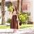 Saia Couro Pelica Midi Perfurada Whisk - Karine Daher - Imagem 2