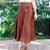 Saia Couro Pelica Midi Perfurada Whisk - Karine Daher - Imagem 3