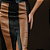Saia Couro Pelica Bicolor Cappuccino/Preta - Karine Daher - Imagem 7
