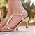 Sandália Grazi Salto Fino Off White - K Daher - Imagem 6