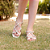 Sandália Rasteira Mayara Off White - K Daher - Imagem 3