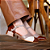 Sapato Marli Bicolor Fendi/Whisky - K.Daher - Imagem 1