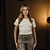 T- Shirt Couro Pelica Off White - Karine Daher - Imagem 1