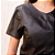 T- Shirt Couro Pelica Preta - Karine Daher - Imagem 4