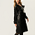 Sobretudo Couro Pelica Preto - Karine Daher - Imagem 2