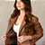 Blazer Couro Pelica Caramelo - Karine Daher - Imagem 4