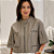 Casaqueto Couro Pelica Perfurado Fendi - Karine Daher - Imagem 1
