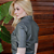 Casaqueto Couro Pelica Zipper Oliva - Karine Daher - Imagem 2