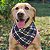 Bandana - Xadrez Preto e Branco - Imagem 2
