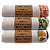 Kit 3 un Tapete Higiênico Lavável 100% Algodão | Bicharada - Imagem 1