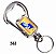 CHAVEIROS METAL COM RESINA - Imagem 5