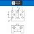 Suporte Vdi Lateral tornear LOGIC 195 NARDINI BTP 63 Pragati - Imagem 3