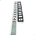 Teclado Membrana 12 Teclas 238MM Fanuc A86l-0001-0301 Flat - Imagem 1