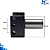 Suporte CNC Vdi 30 Lateral Radial Direito Invertido B3 Romi - Imagem 3
