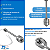 Boia De Nível Lubrificação Bomba CNC Nardini/Romi LUBE 150mm - Imagem 2