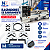Raspadores /Limpadores Torno Nardini ND - NODUS NDT - ND325 - ND250 - 9 PEÇAS - Imagem 5