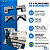 Raspadores Barramento Torno Cnc Romi CENTUR 20 4pçs - Imagem 3